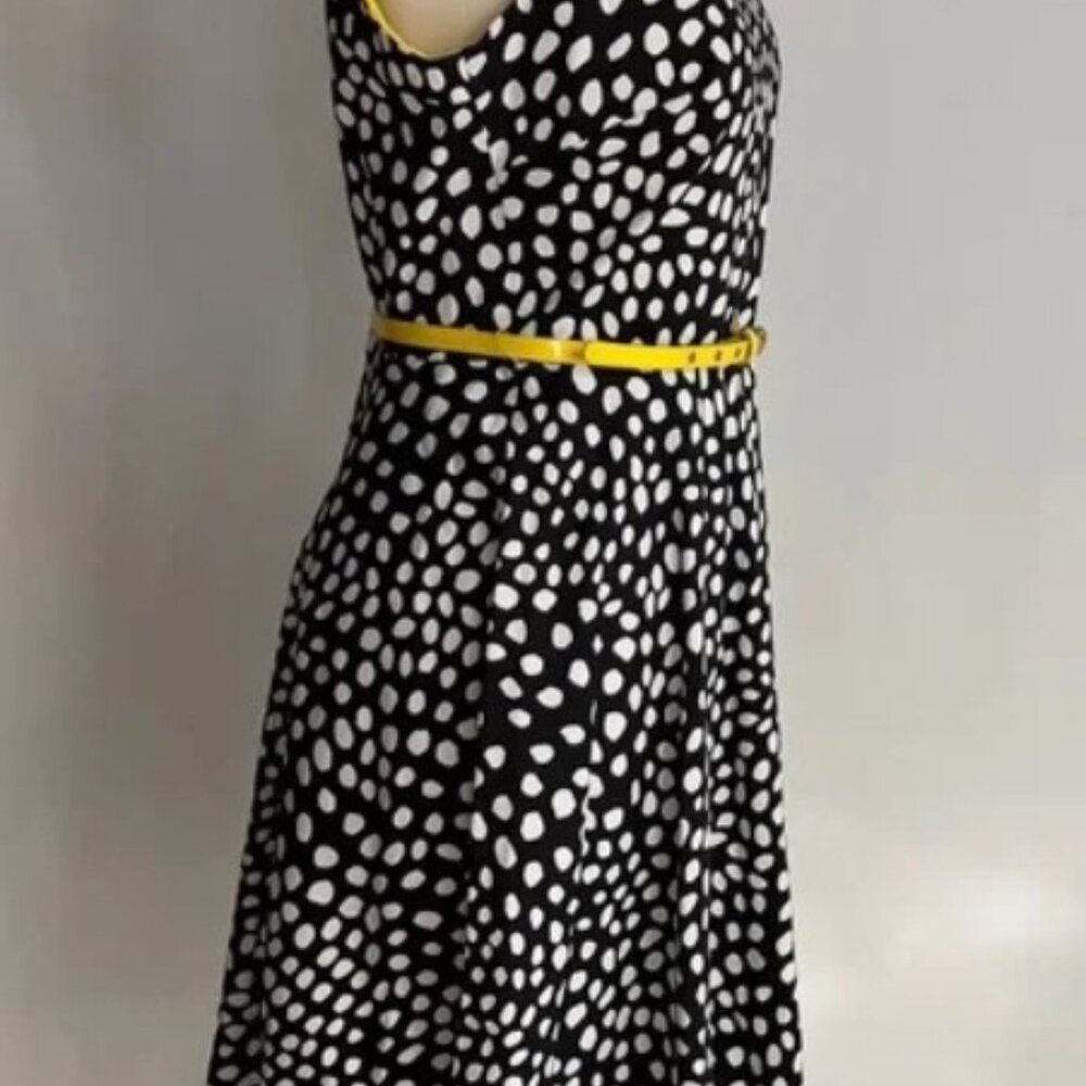 Simple & Stylish Shift Polka Dot Dresses Fit and Flare Styling. - Picture 12 of 13